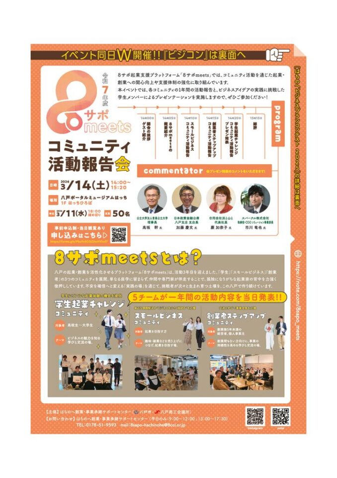 8サポmeets_チラシ_A4-Wイベント開催_9校 – コピーのサムネイル